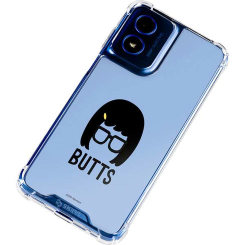 Bobs Burgers Butts Moto G 5G (2024) Clear Case